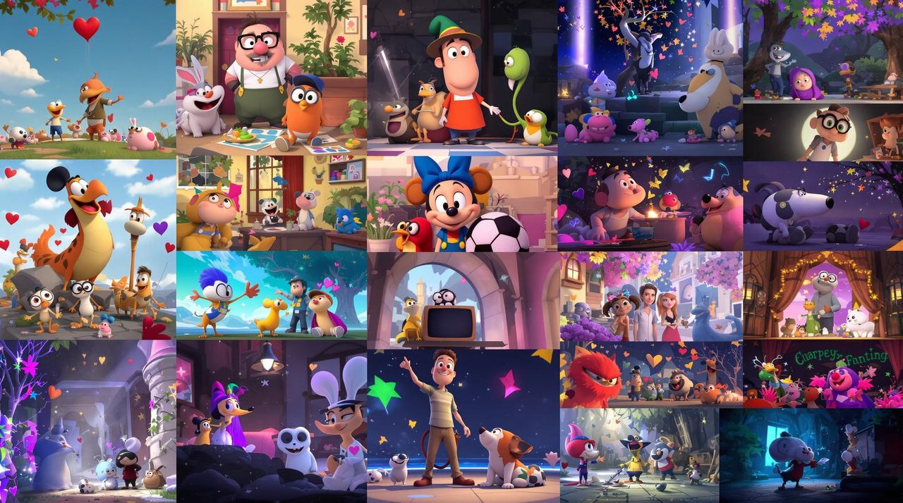 动画艺术殿堂 - 从手绘到CG的动画进化，光影空间65影视专题封面